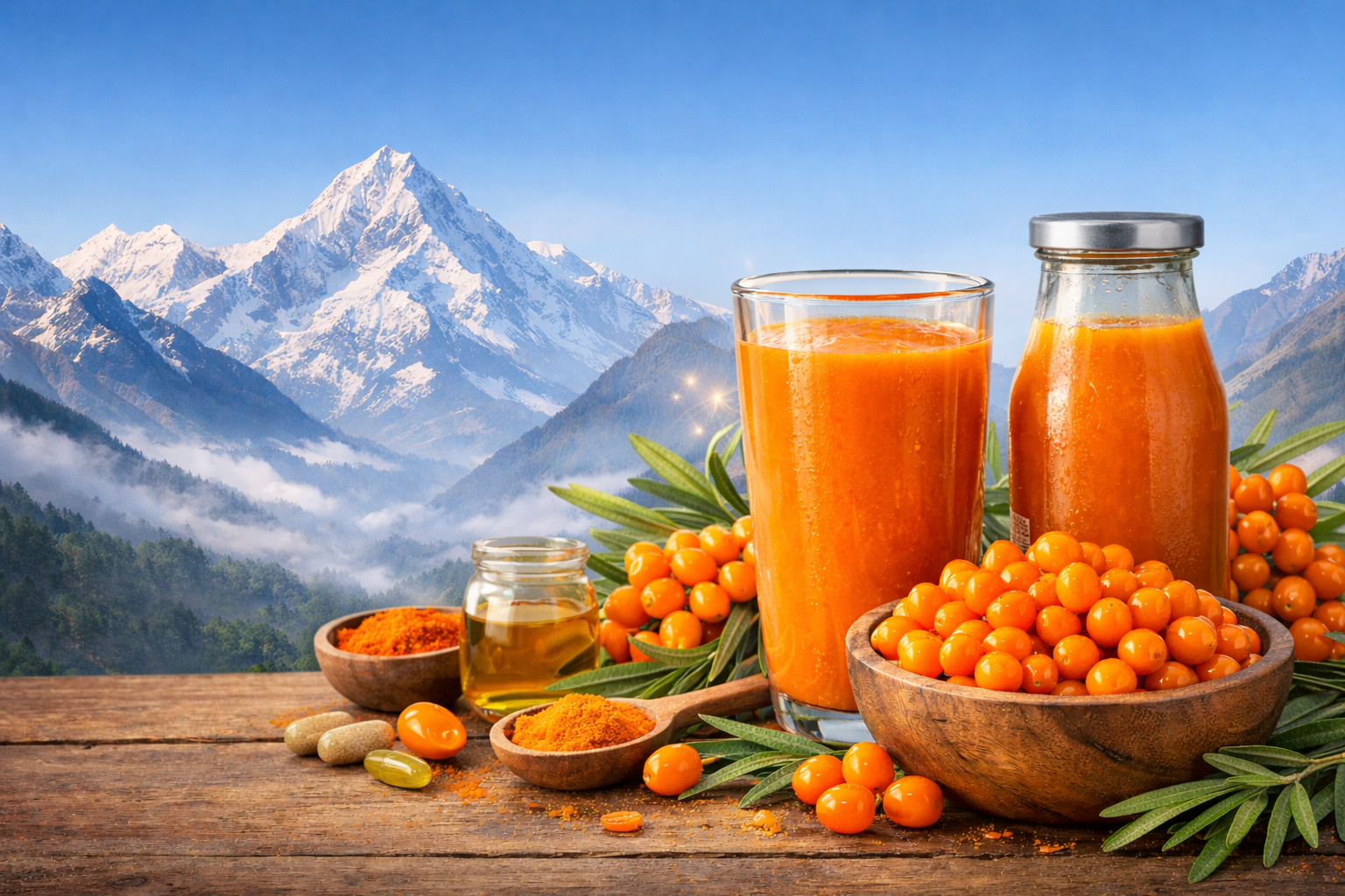Himalayan Sea Buckthorn Juice: The Ultimate Natural Supplement for Modern Wellness